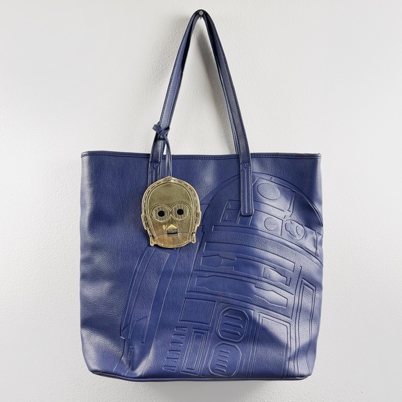 Loungefly Star Wars R2-D2 Debossed Tote - Picture 1 of 9